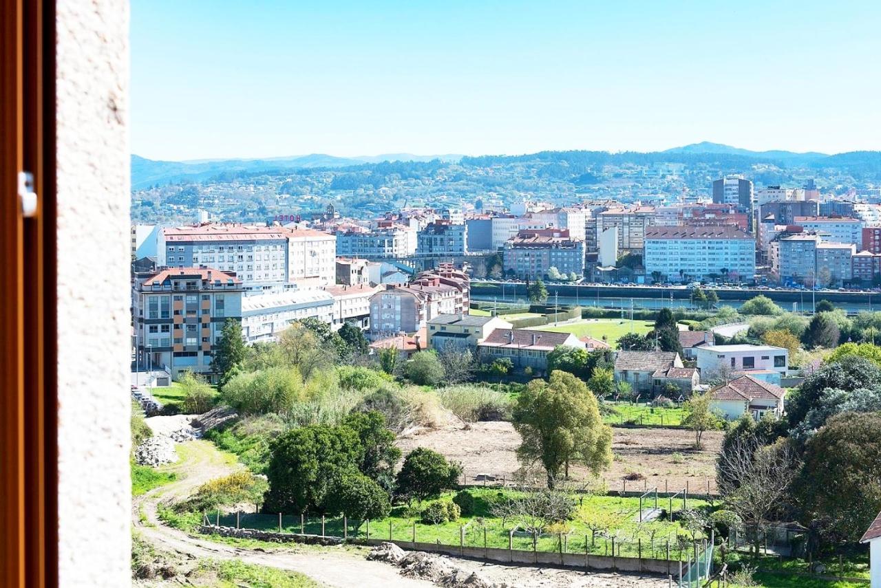 Apt Soleado Y Silencioso - Garaje- A 17 Min Andando Del Centro De Pontevedra Exteriör bild
